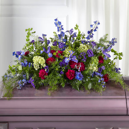Always Treasured Casket Spray –  Forsberg Flowers Of Marquette Llc, Marquette MI