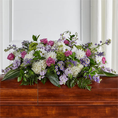 Meadows of Serenity Casket Spray –  Forsberg Flowers Of Marquette Llc, Marquette MI