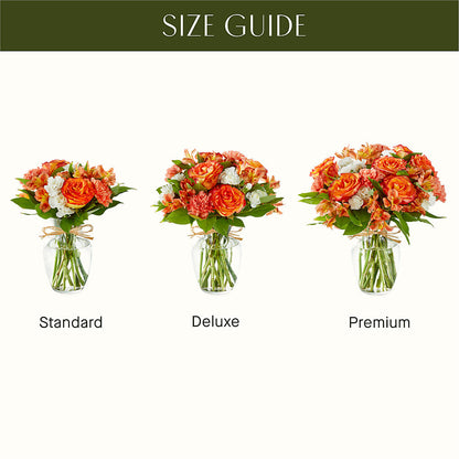 Apricot Glow Bouquet –  Forsberg Flowers Of Marquette Llc, Marquette MI