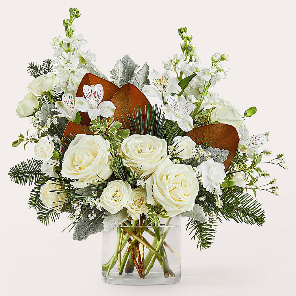 Fresh Snowfall Bouquet –  Forsberg Flowers Of Marquette Llc, Marquette MI