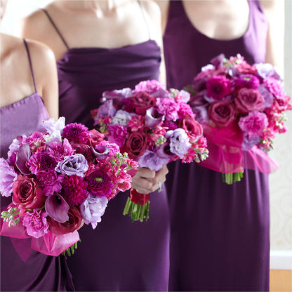 Bridesmaid's Garden Bouquet –  Forsberg Flowers Of Marquette Llc, Marquette MI