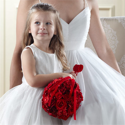 Pure at Heart Flower Girl Arrangement –  Forsberg Flowers Of Marquette Llc, Marquette MI